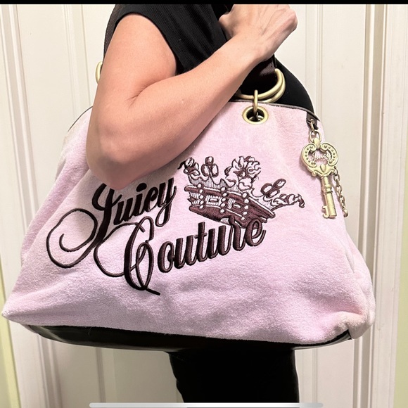 Juicy Couture vintage large pink bag with charm - Picture 16 of 16